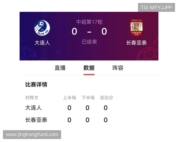 中超精彩对决大连人迎战亚泰全场直播时间及观看指南详解